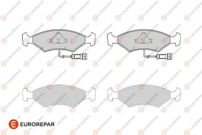 PSA 1686278680 Erp Fren Balatası On (151mm) Kablolu  Fıesta Iıı  86 (Tamır Takım Kıt) Gdb238 1686278680