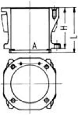 KOLBENSCHMIDT 89452110 Silindir Gomlegı Mercedes            A5411310502