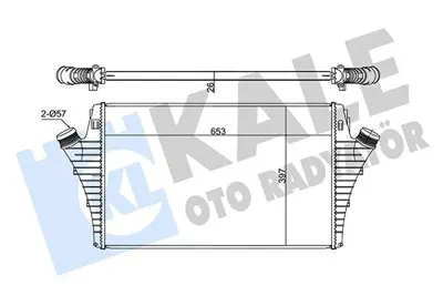 KALE 352355 Turbo Radyatoru 