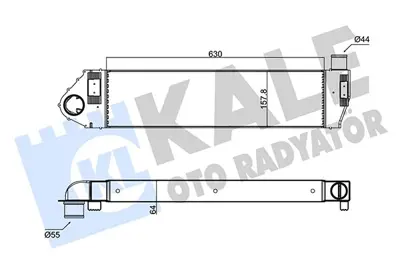 KALE 352470 Turbo Radyatoru 