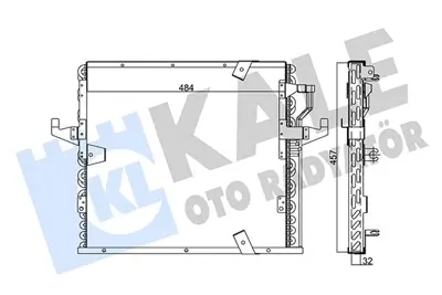 KALE 353035 Klima Radyatoru Bmw E36 M40 M43 M50 M52 