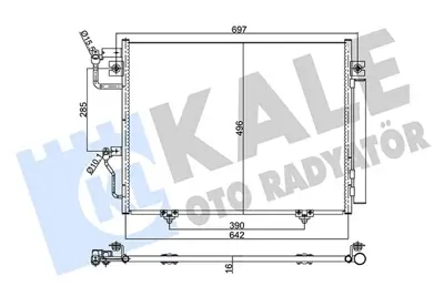 KALE 350635 Klima Radyatoru 