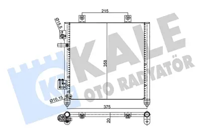 KALE 353120 Klima Radyatoru 