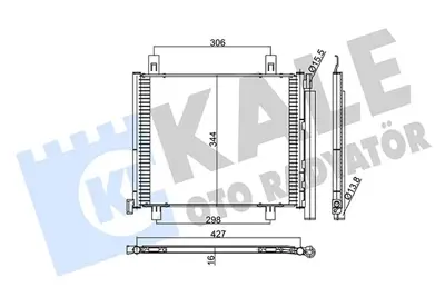 KALE 353080 Klima Radyatoru 