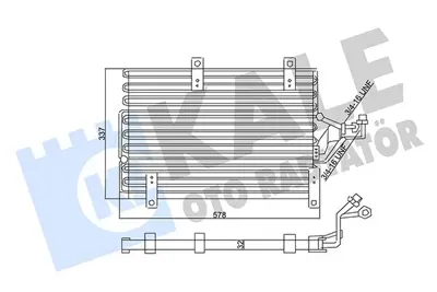KALE 357915 Kondenser 
