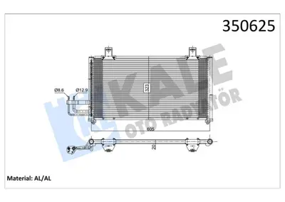 KALE 350625 Klima Radyatoru 