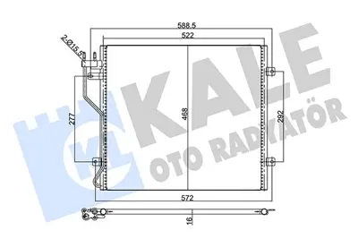 KALE 354035 Klima Radyatoru 