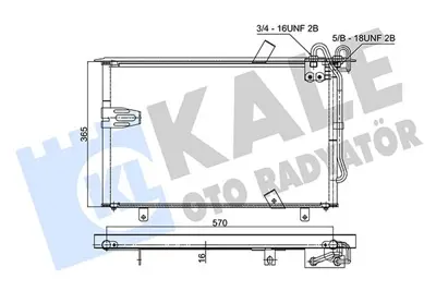 KALE 353045 Klima Radyatoru 