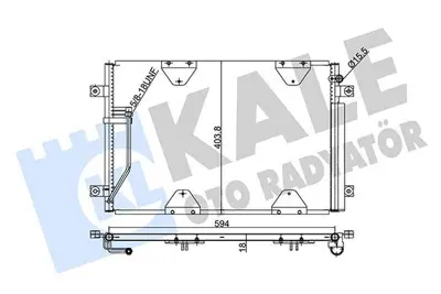 KALE 354075 Klima Radyatoru 