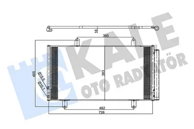 KALE 357365 Kondenser 