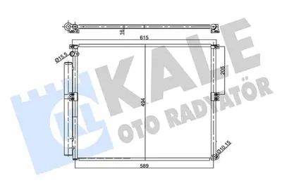 KALE 357935 Kondenser 