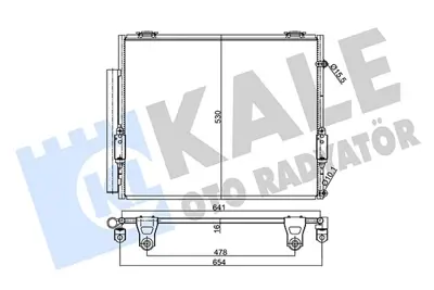 KALE 358005 Kondenser 