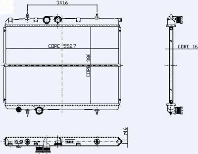 KALE 2008091PA Motor Su Radyatoru P206 P206+ (T3e) 1,1ı / 1,4ı / 1,6 16v 98> Klimalı (1 Sıra Alb Sıstem) 10000207 1039062 1083035 1110531 11173030 11173031 11173042 11173180 11173218 11173231