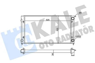 KALE 348220 Volkswagen Golf I-Iı ; Jetta I-Iı ; Scırocco 1.5 1.6 1.8 76=> - Seat Toledo 1.6 1.9tdı 91=> (Mt) [me 