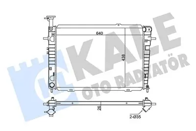 KALE 346235 Motor Radyatoru 1283136 253100Z150 253100Z170 253100Z850 253100Z870 253102E100 253102E101 253102E105 253102E120 253102E121