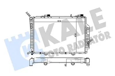 KALE 360175 Motor Su Radyatoru Clk-Class C208 00>02 A208 00>02 