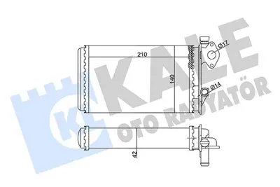 KALE 352035 Kalorıfer Radyatoru 