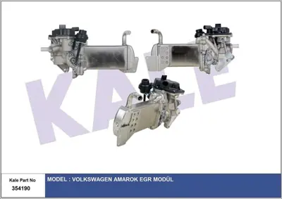 KALE 354190 Egr Valfı Amarok A4 Q5 2,0tdı 10> 