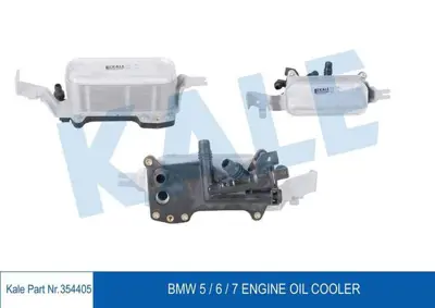 KALE 354405 Yag Sogutucusu Bmw F01 F02 F03 F04 N52 17117583846 17217597891 17217601951 17217638579 17217638580 7583846 7601951 7638579 7638580