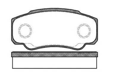 MGA 55120 Fren Balatası Arka ( Fıat : Ducato Peugeot : Boxer Cıtroen Jumper 02--06 ) 1205697 1207518 1223682 12765397 12800120 12802167 12803551 1321517 13322091 1343513