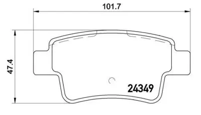 MGA 55577 Fren Balatası Arka ( Fıat: Grande Punto 10- 05-- Opel: Corsa D 1.7 Cdtı 06- ) 13116133 1605230 1605356 1763916 1829395 1840037 1916327 2006029 50902169 55700592