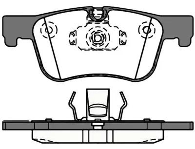 MGA 56200 Fren Balatası On Bmw F20-F30-F32-F36 - 2550601 101111039 13237750 13237751 13237753 1605185 1605186 1605232 1605236 1605265 1605317