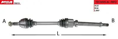 MGA 70213 Aks Sağ Komple Abssız Clıo Iıı Modus 1.4 1.6 K4j K4m 1.5 K9k 5 Vıtes Robotıze Mcv 1.5 K9k 391000153R 391000262R 391004571R 391006802R 391007095R 391008239R 39100BC600 39100BH00A 391015451R 6001548718