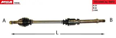 MGA 70946 Aks Sağ Komple Clıo Iıı Modus 1.2 16v D4f 171041 391009067R 391009893R 391012385R 391019117R 434100D120 7701209239 7701209256 7711135932 7711368368