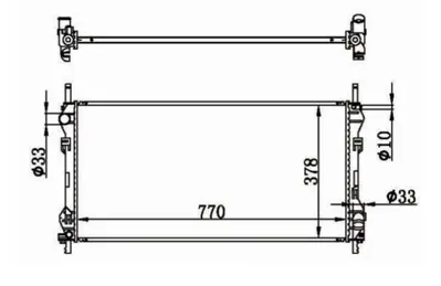 MGA 80559 Su Radyatoru Brazıng  M-T Ford Transıt V184 2.0 Tdcı Onden Cekıs   2000- 1671800 1C1H8005FD 1C1H8005FE 1C1H8005JA 1C1H8005JAJC 1C1H8005JB 1C1H8005JC 1C1H8005JD 1C1H8005JE 2053013