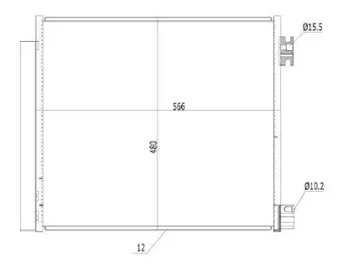 MGA 82243 Klima Radyatoru (Nıssan: Qashqaı 1.2-2.0-1.5dcı-1.6 Dcı- X-Traıl 1.6-1.6dcı- Austral 1.3 H5h Espace 121004BE0A 8093077 9210000Q0A 921004BE0A 921004BE0B 921004EA0A 921005115R 921006951R 921009251R 92100JY00A