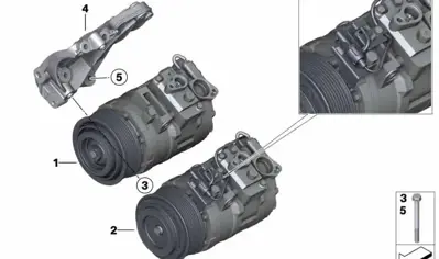 NRF 320052G Klima Kompresoru Bmw F20 F25 F26 9217869