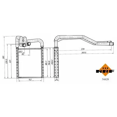 NRF 54428 Hyundai İ20 2008-Heat Exchanger, İnterior Heating 971384P000