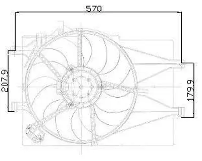 KALE 012622203 Fan Motoru Palıo Albea 1.4 1.6 8v 16v 46826688 46848916 5042028 51702435 85434 8EW351040741 8EW351040751 8EW351041051