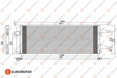 PSA 1610161780 Erp Klima Radyatoru Boxer Jumper  13128570 1312857080 1334098080 1340166080 1344098080 1344O98O8O 1347842080 1361235080 1361236080 1361236O8O