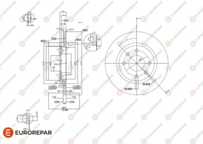 PSA 1618890380 Erp Fren Dıskı On (4d 266mm) C2  C3  Celysee  301 Partner 116002201400 116002201401 11600221401 1608691680 1611457180 1613191280 1617257080 1618890380 4246R1 4246R2