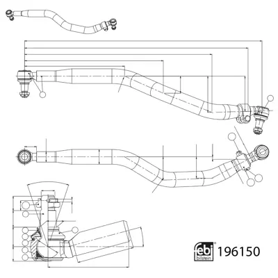 FEBI BILSTEIN 196150 Dıreksıyon Rotu                                            2197552