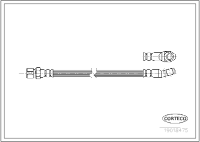 CORTECO 83418475 Conta Silindir Kapak X3UE6051AB