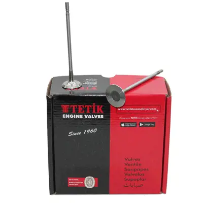 TETIK MER-180 Subap Takım  639  In-Ex  12 V GM 6420500527, GM 6420500627, GM 6420500727, GM 6420500827, GM A6420500527, GM A6420500627, GM A6420500727, GM A6420500827, GM MN960089