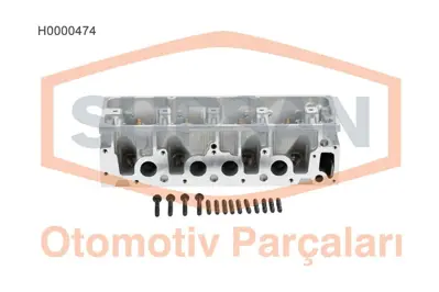 SUPSAN H-474 Silindir Kapağı Clıo Iı Kango 1.4 8v (E7j634 635)yag Kanalı Yatık - Tek Nokta Enj. - (Subaplı) GM 7701471954, GM 8200476217