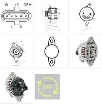 ITHAL B F032114212 Alternatör Renault V.I. 460.32 12.8 Dxi13 Kerax 01-05-2006 -,Renault V.I. 460.32 12.8 Dxi13 Kerax 01 0124555009 0124555017 0124555027 0124555028 0124555036 0124555038 0124555077 0124555129 1986A00535 1