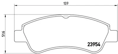 FTE 9001014 On Fren Balatası Berlıngo Iı Partner Iı P1007 C2 C3 Iı C4 Xsara Pıcasso P207 C3 Iıı Ds3 C3 Pıcasso P 1646186180 3649088 425276 425475 425486