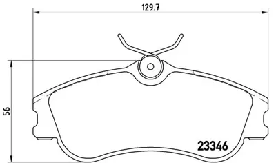 FTE 9001213 On Fren Balatası Xsara Pıcasso (N68) 1,6,1,6hdı,1,8 16v,2,0 16v,2,0hdı Berlıngo Em (12 / 99 ) 425378 425380