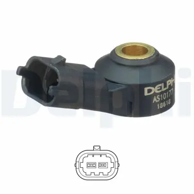 DELPHI AS10177 Vuruntu Sensoru Cıtroen // Peugeot // Toyota; C1 // 107, 108 // Aygo, Yarıs 01/2005 > 1236006 25201064 55563372 594635 8961502020 8961502020000 8961506010 8961506010000 896150H010 8961520090