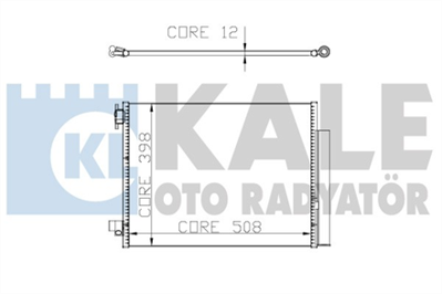 KALE 050ABC080 Klima Radyatörü 921006454R 921006843R 4535000054 A4535000054 921001697R 8660003626 8660003630 921001908R 940321 214105FA0B