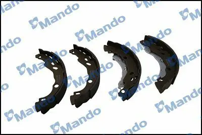 MANDO MLP12 Arka Fren Balatası (Pabuclu) Renault Clıo Iı 98>03 Clıo Iv 12> Symbol Iı 08> Symbol Iıı 14> Dacıa Lo 1609066080 4241P1 5827017310 7701207178 D40601HD3E