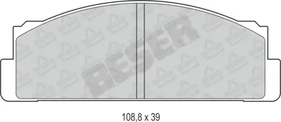 BESER 3346 On Fren Balatası M124 M131