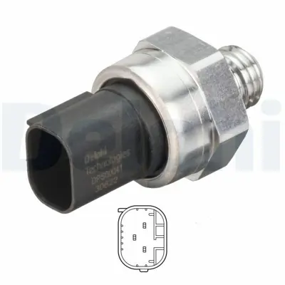 DELPHI DPS00041-12B1 Dpf Sensor A180,A200,A220,B180,B200,B220,C200,C220,C250,Cla220,Cls220,Cls250,E200,E220,E250,Gla200,G 