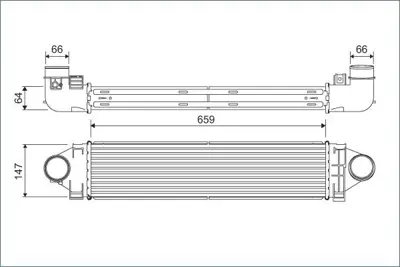 VALEO 822926 Interkol Radyatörü R.Rover Evoque 2.2 D 1376346 1382884 1420158 1423959 1429405 1433631 1462995 1496200 1540035 1541599