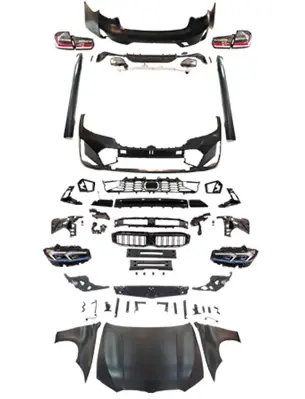 WENDERPARTS BA0302202 Komple Gövde Kiti F30+lcı [donusum > G20-Lcı] 0-0-Çikis, Mrsp-Li, Panj-Lu, Egz.Uçlu, Kaput/Çamurluk, Far/Stop -M-Tech- A0302202