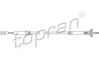 TOPRAN 102851001 Debriyaj Telı Golf Iıı Jetta                    24142 24372801112 29721021S 3074003337 30988517 421156J 550180 550230 550320 58001300 7672 7711 77210012401 8AK355701601 906110 910591 911956 C0261C C0264C EC4150 FCC421156 GCC1584